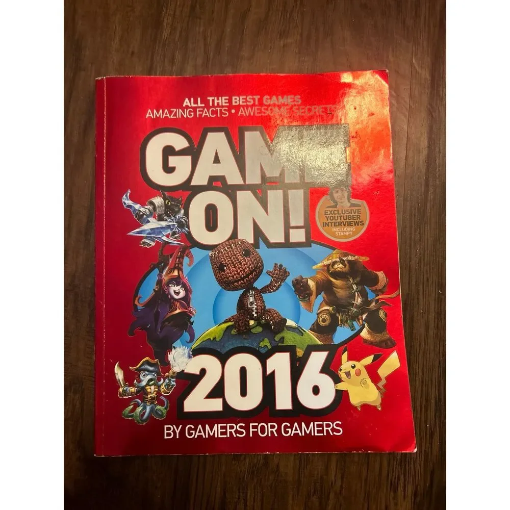 Game on 2016 book for gamers‎